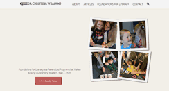 Desktop Screenshot of drchristinawilliams.com